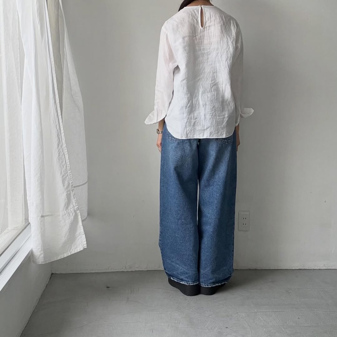 ゴーシュ  ヘンププルオーバーブラウス