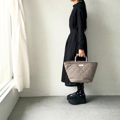 R&D.M.Co  ガンクラブキルティングマルシェバッグ