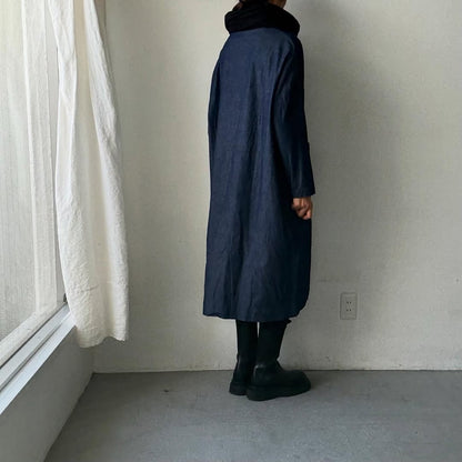 jujudhau デニムイージードレス