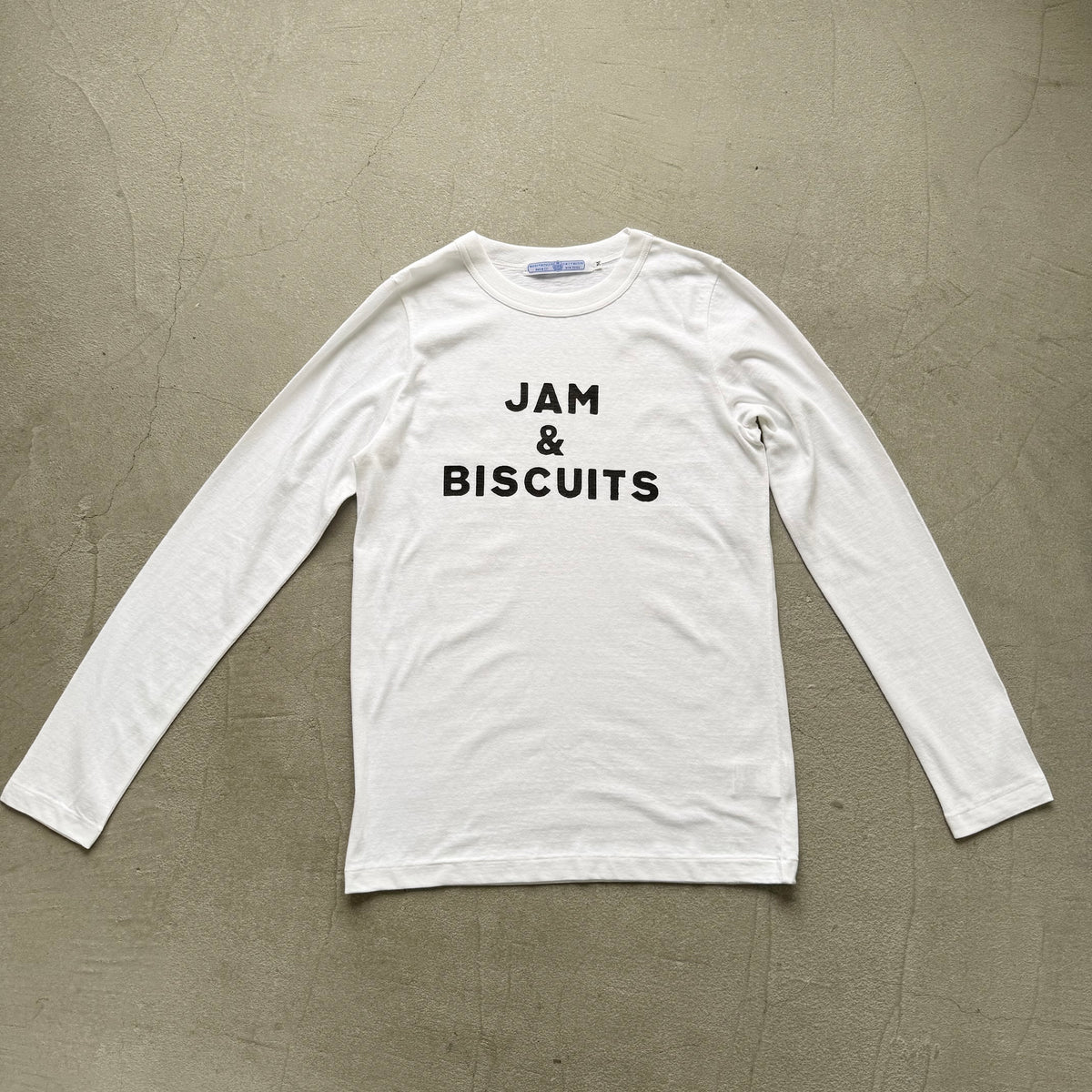 R&D.M.Co  JAM  &  BISCUIT長袖Tシャツ