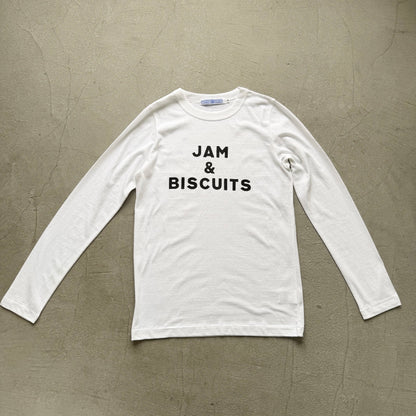 R&D.M.Co  JAM  &  BISCUIT長袖Tシャツ