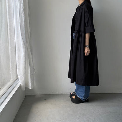 jujudhau  ハーフスリーブドレス