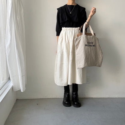 R&D.Ｍ.Co  GOOD MORNINGリネンバッグ