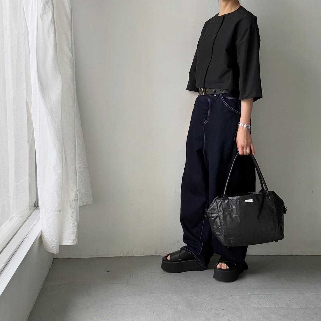 R&D.M.Co タフタワイドスリーブジャケット