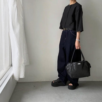 R&D.M.Co タフタワイドスリーブジャケット
