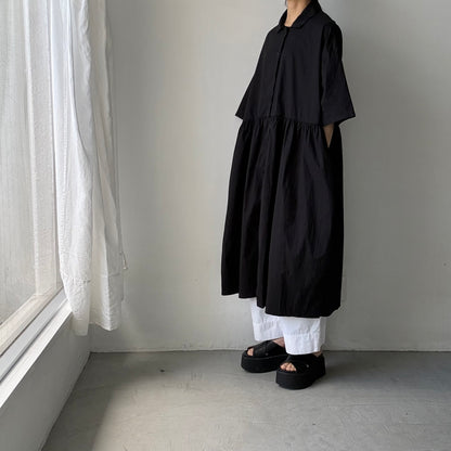 jujudhau  ハーフスリーブドレス