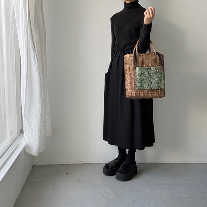 kijinokanosei  ポッケバッグ　ブロッコリー(グリーン系)