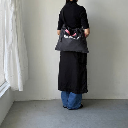 R&D.M.Co 　ショッピングバッグ　ダークグレー