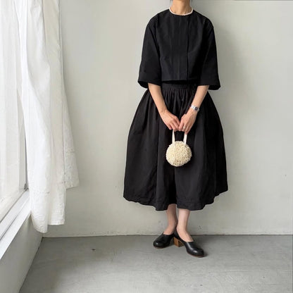 R&D.M.Co タフタワイドスリーブジャケット