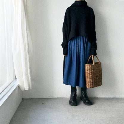 R&D.M.Co カシミアメリノハイネックセーター