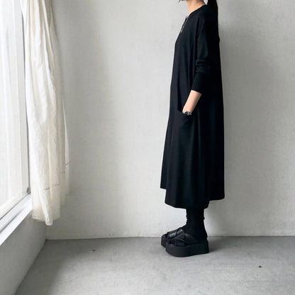 atelier naruse  スムースウールコクーンワンピース　size1