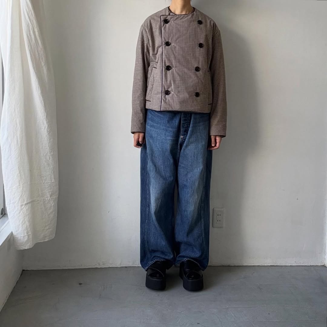 R&D.M.Co  ガンクラブトリミングパフジャケット