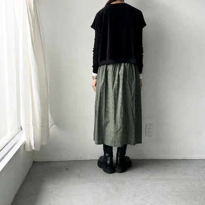 Linenya  ベロアベスト