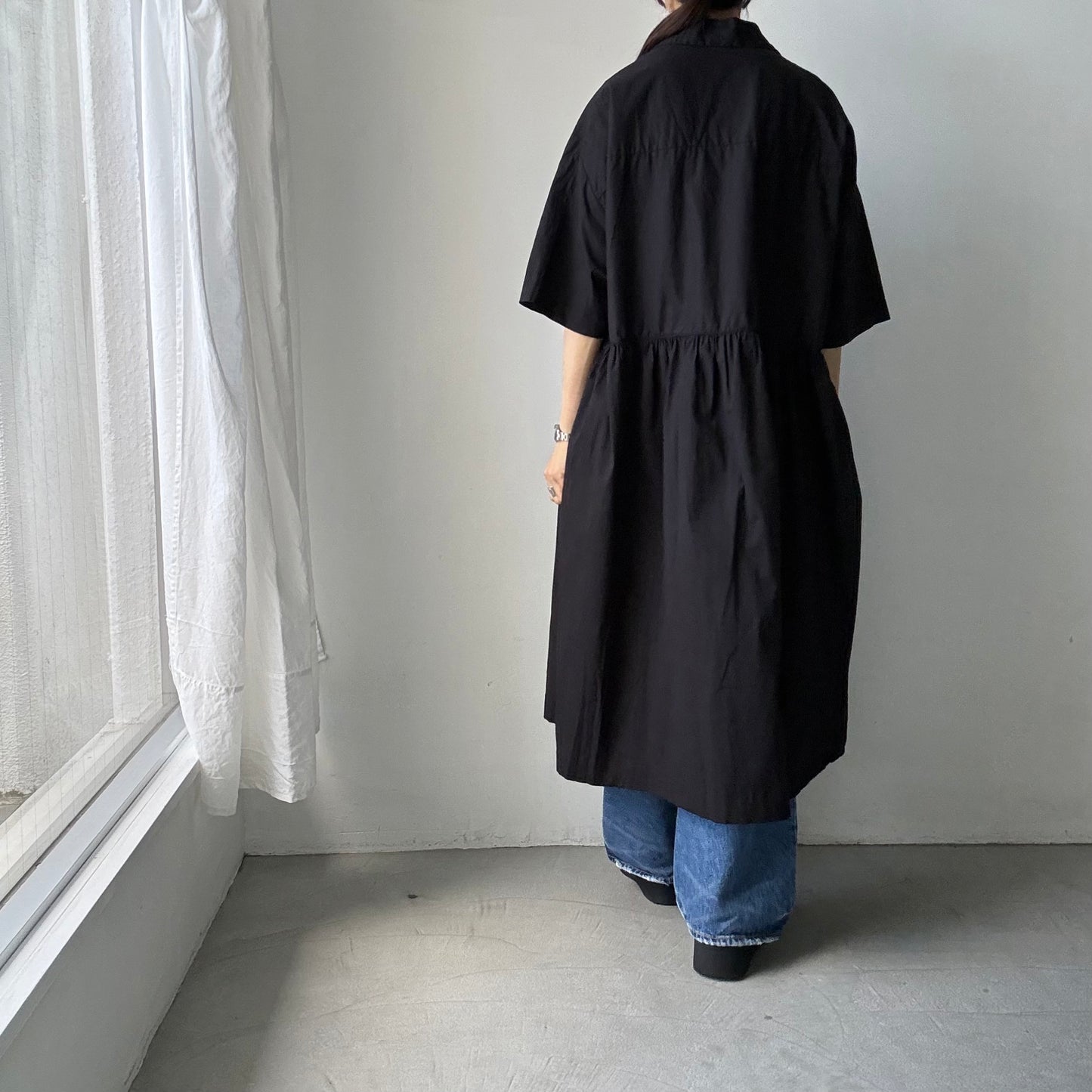 jujudhau  ハーフスリーブドレス