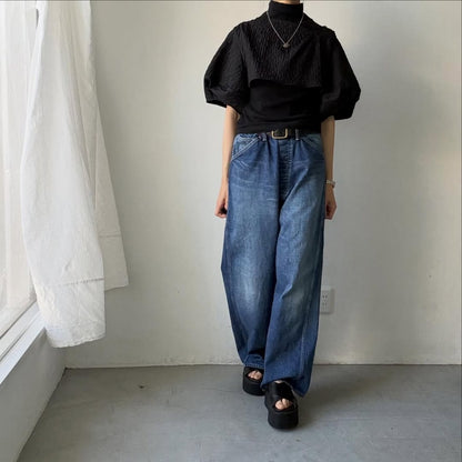 R&D.M.Co  マテラッセプルオーバーボレロ