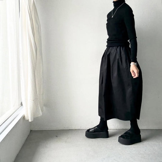 SACUCA  タックギャザースカート