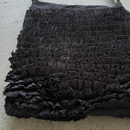 R&D.M.Co ガーメントダイフリルショルダーバッグ