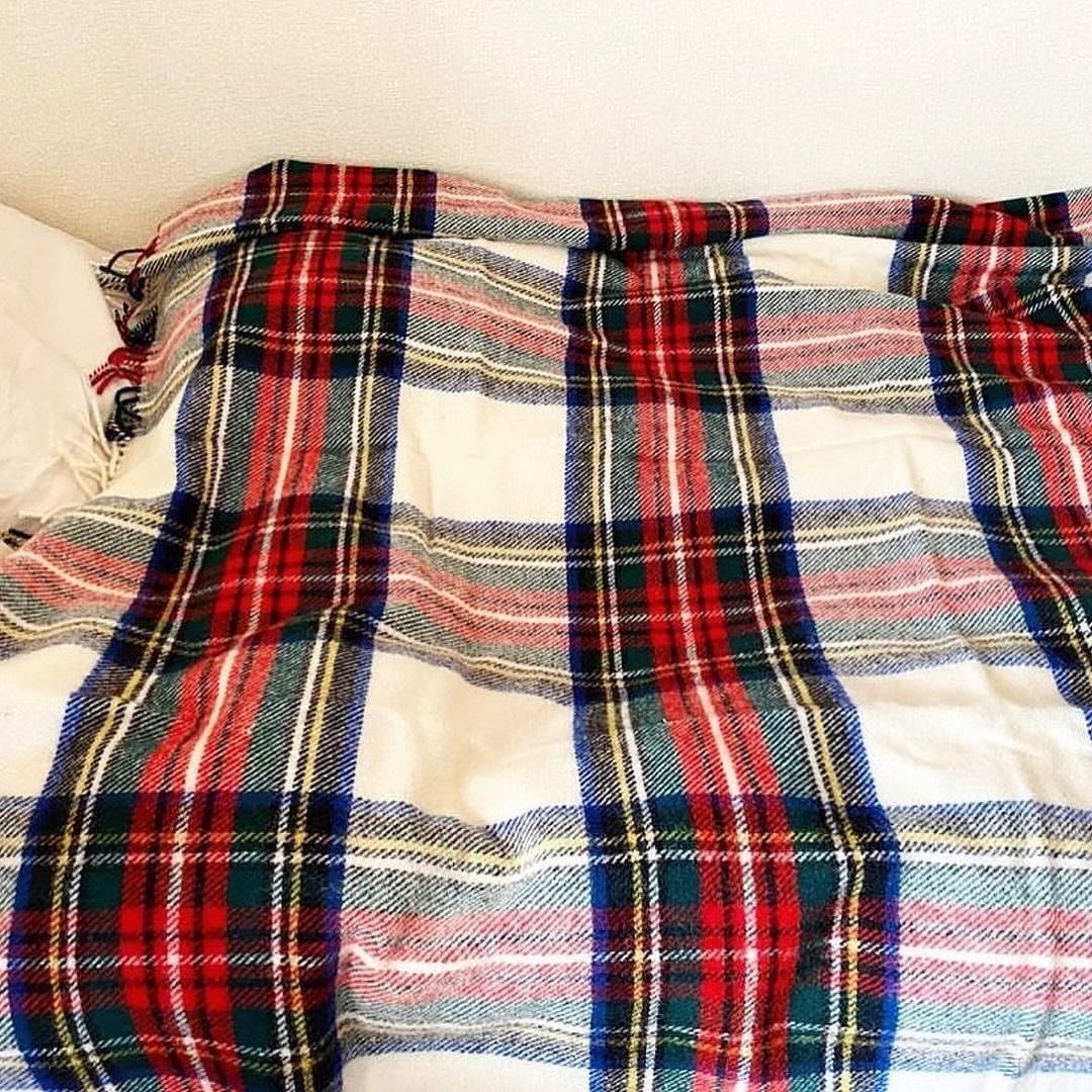 TWEED MILL ウールブランケット　Dress stewart