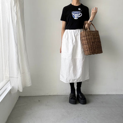 R&D.M.Co   BLUE WILLOWミルクティーTシャツ