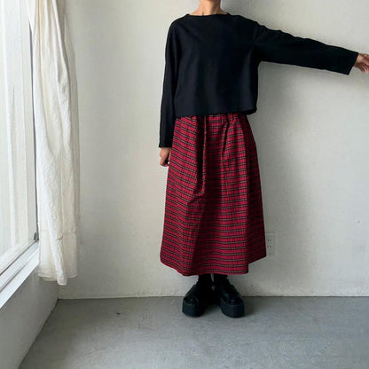 TENNE HANDCRAFTED MODERN ボートネックプルオーバー