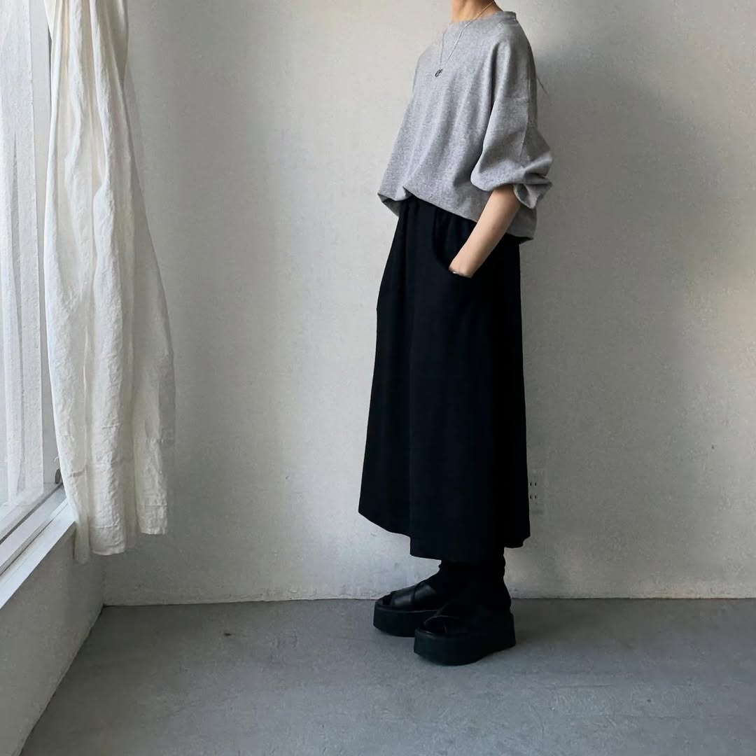 Linenya  バルーンスリーブカットソー