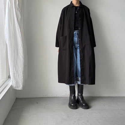 jujudhau デッドストックコットンワークコート