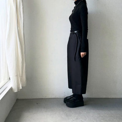 TENNE HANDCRAFTED MODERN オーバーオールパンツ　ブラック