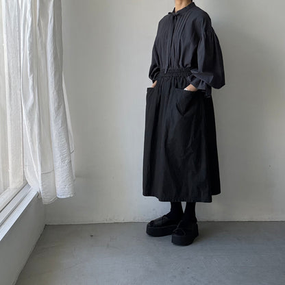 MAGALI  天日干しコットンボウタイブラウス