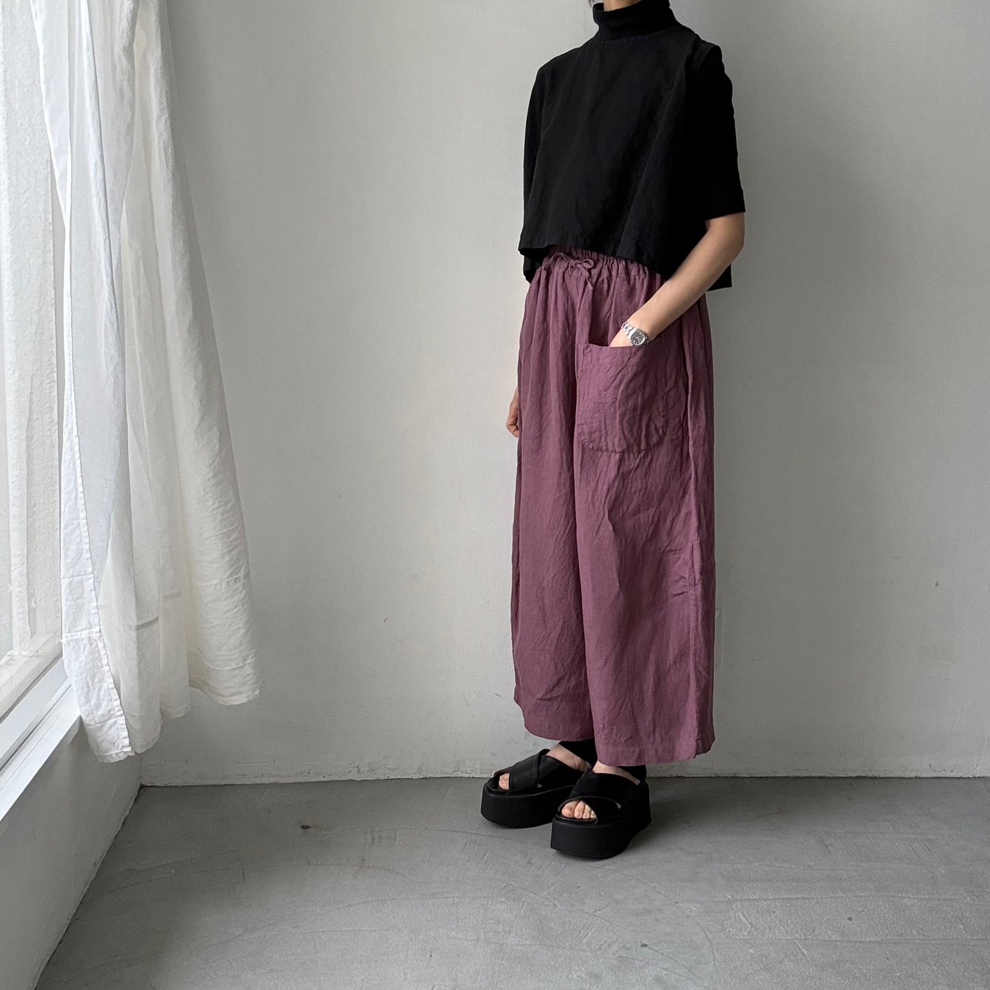 atelier d'antan  Wileyリネンパンツ