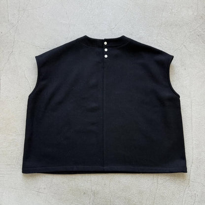 Linenya  ウールベスト　ブラック
