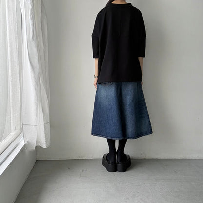 Linenya  テラヴェ7分袖Tシャツ