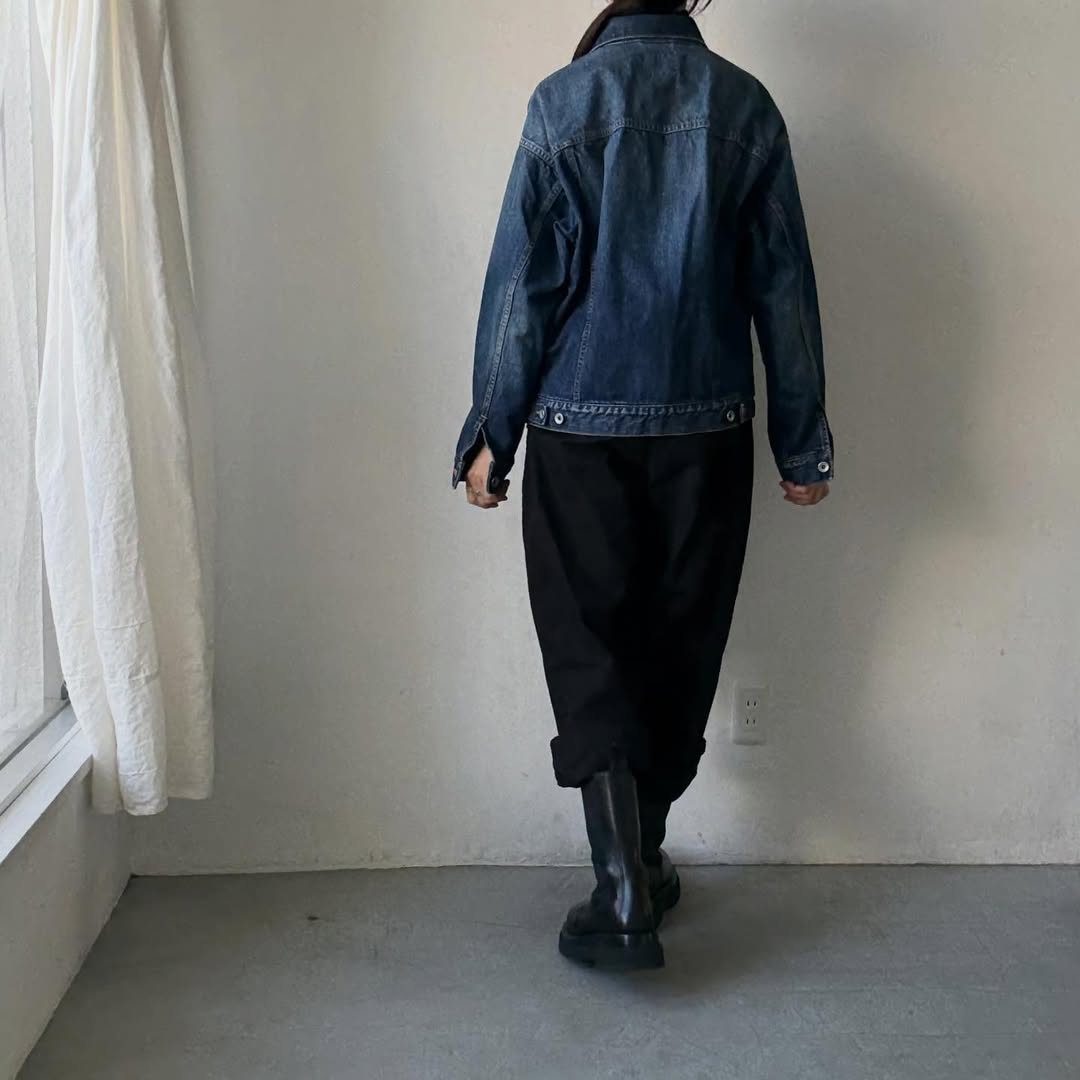 R&D.M.Co  デニムオーバーサイズトラッカージャケット