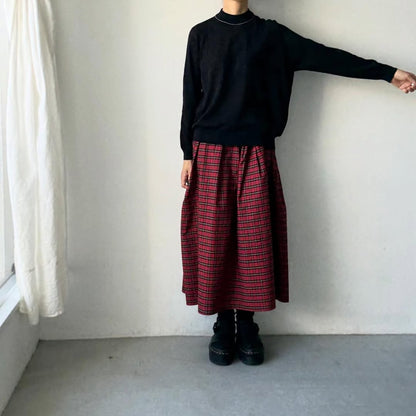 cion  コットンモックネックニット