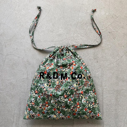 R&D.M.Co  ワイルドベリーフィールド　ドローストリングバッグ　ラージ