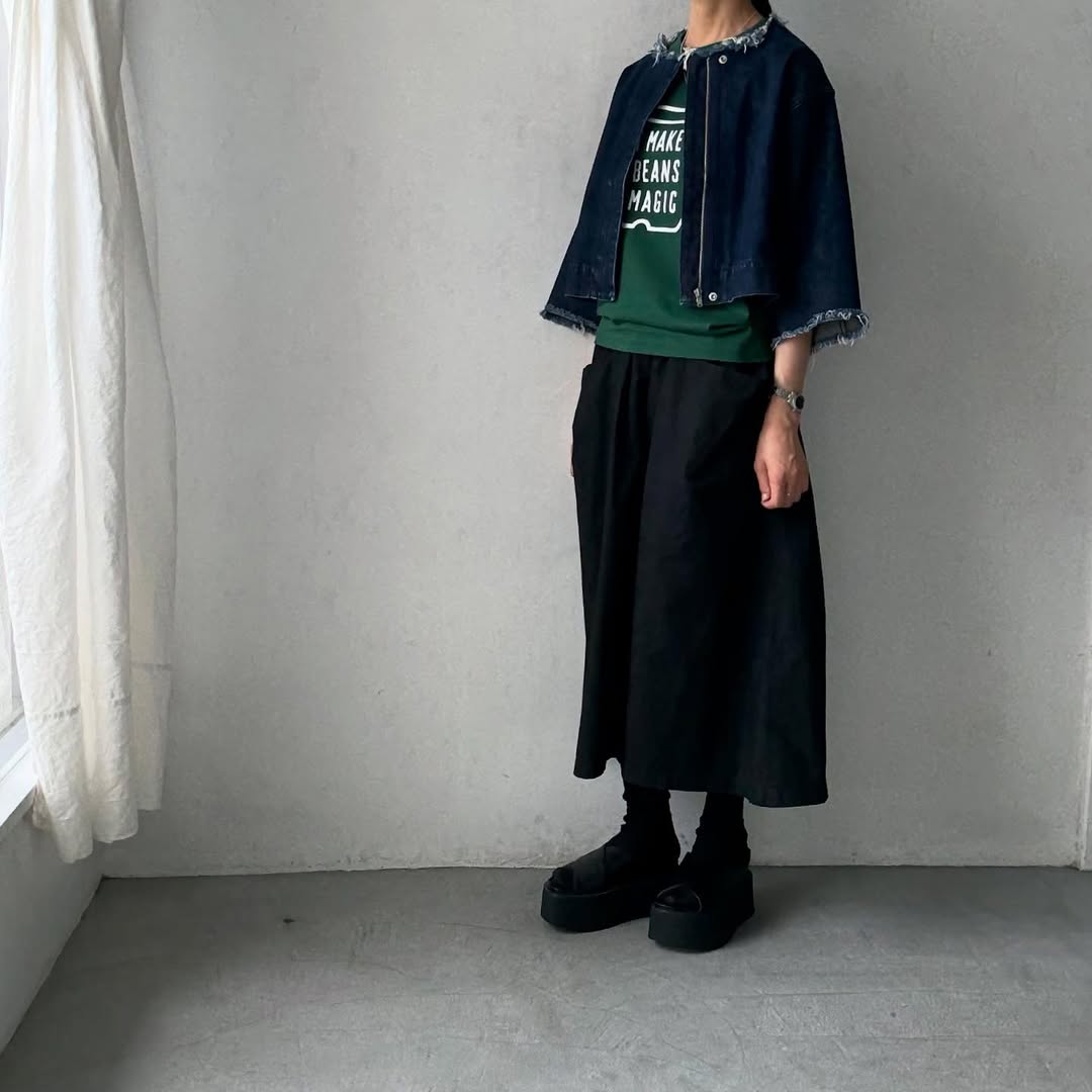 R&D.M.Co ビーンズマジック半袖Tシャツ