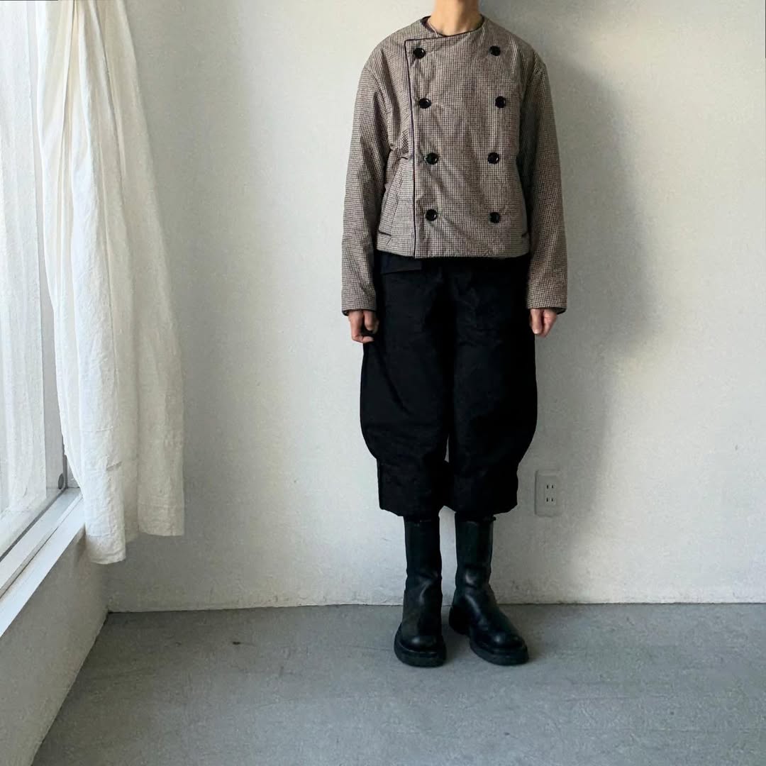 R&D.M.Co  ガンクラブトリミングパフジャケット