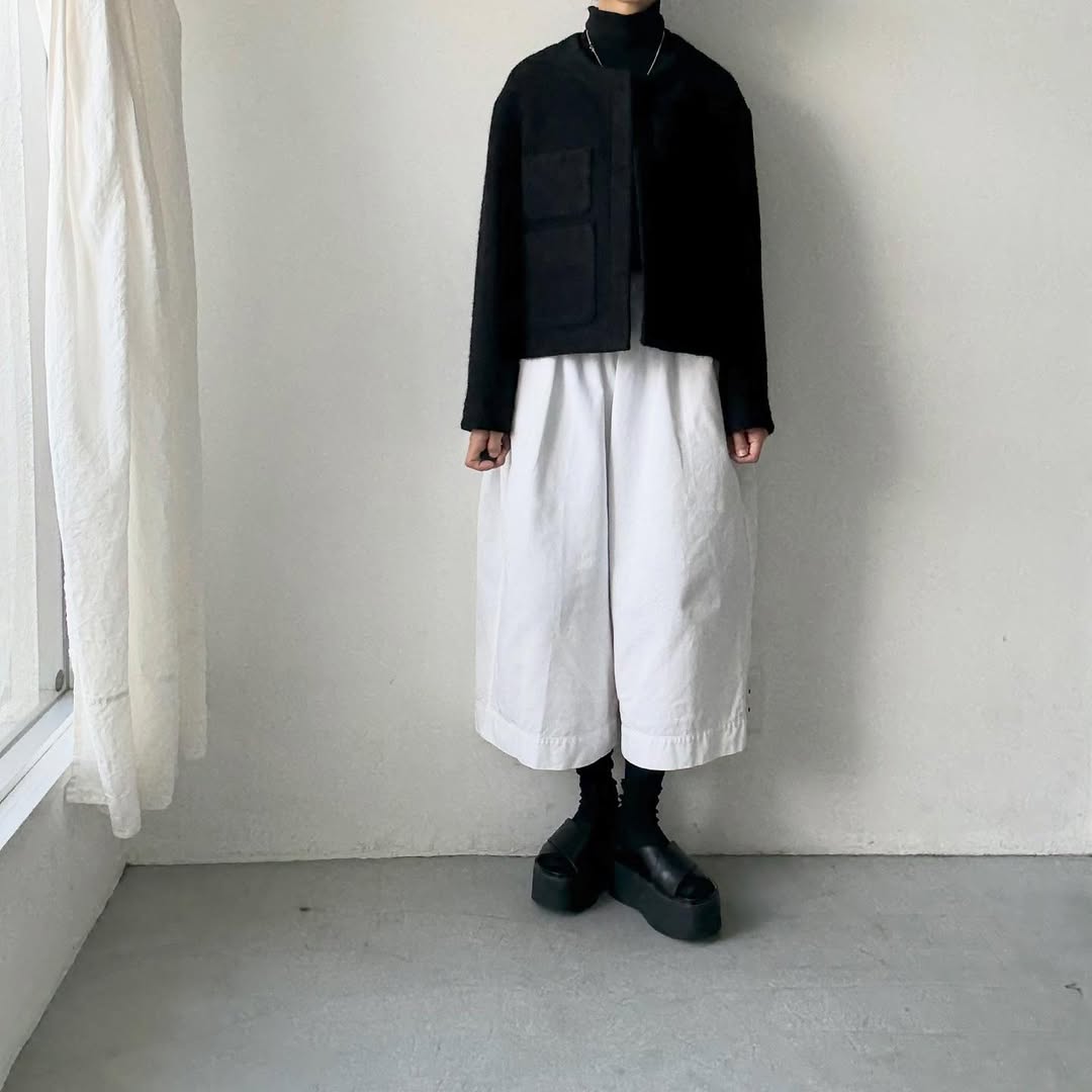 TENNE HANDCRAFTED MODERN アンゴラツイードジャケット