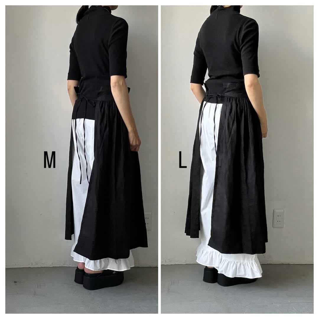 ayanoguchiaya　オーガニックコットンフリルパンツ