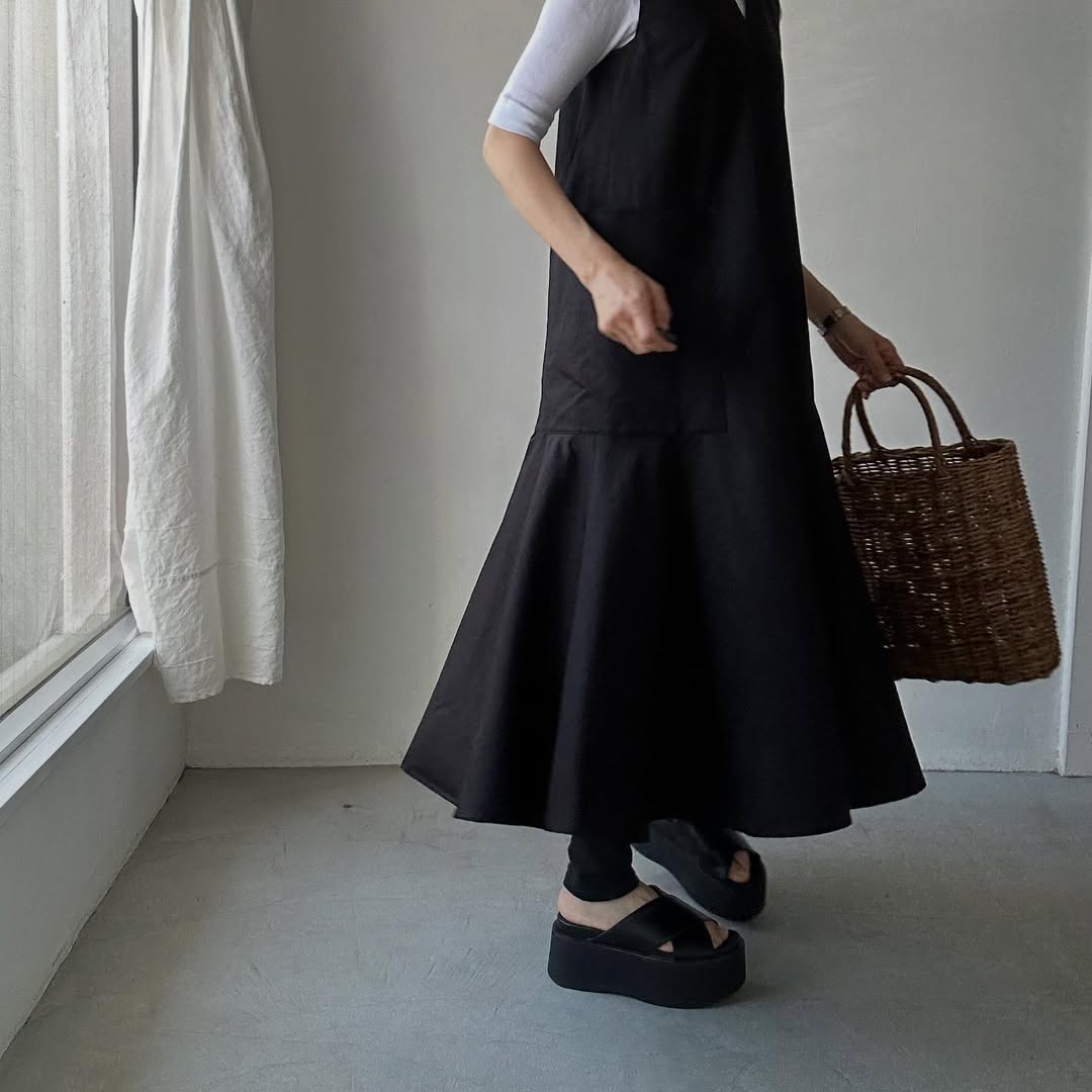 TENNE HANDCRAFTED MODERN ノースリーブマーメイドドレス