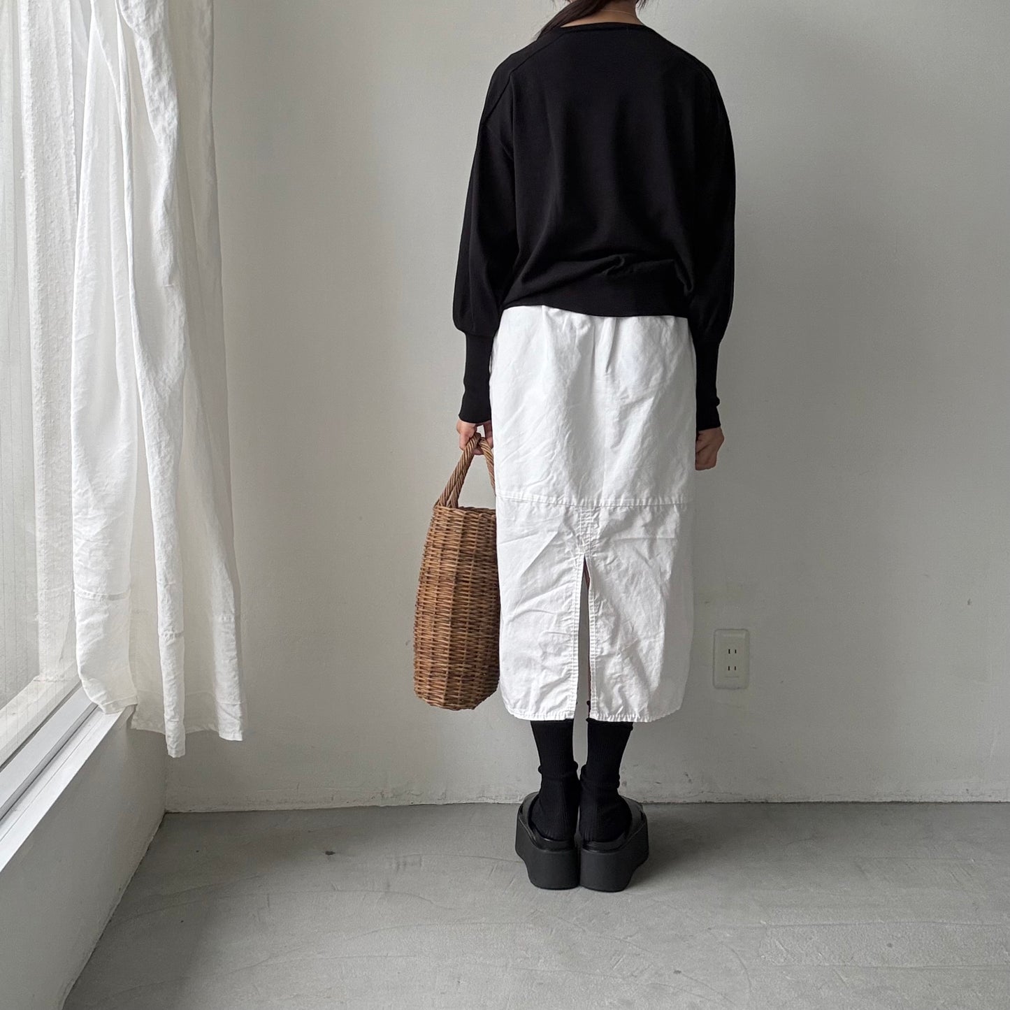 🔴再生産11日入荷分予約受付中🔴as it is   バルーンスリーブニット