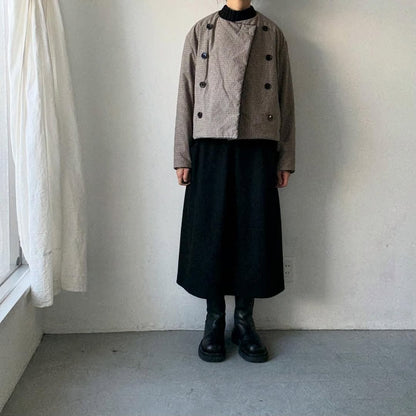 R&D.M.Co  ガンクラブトリミングパフジャケット