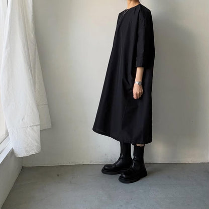 R&D.M.Co  タフタプルオーバードレス