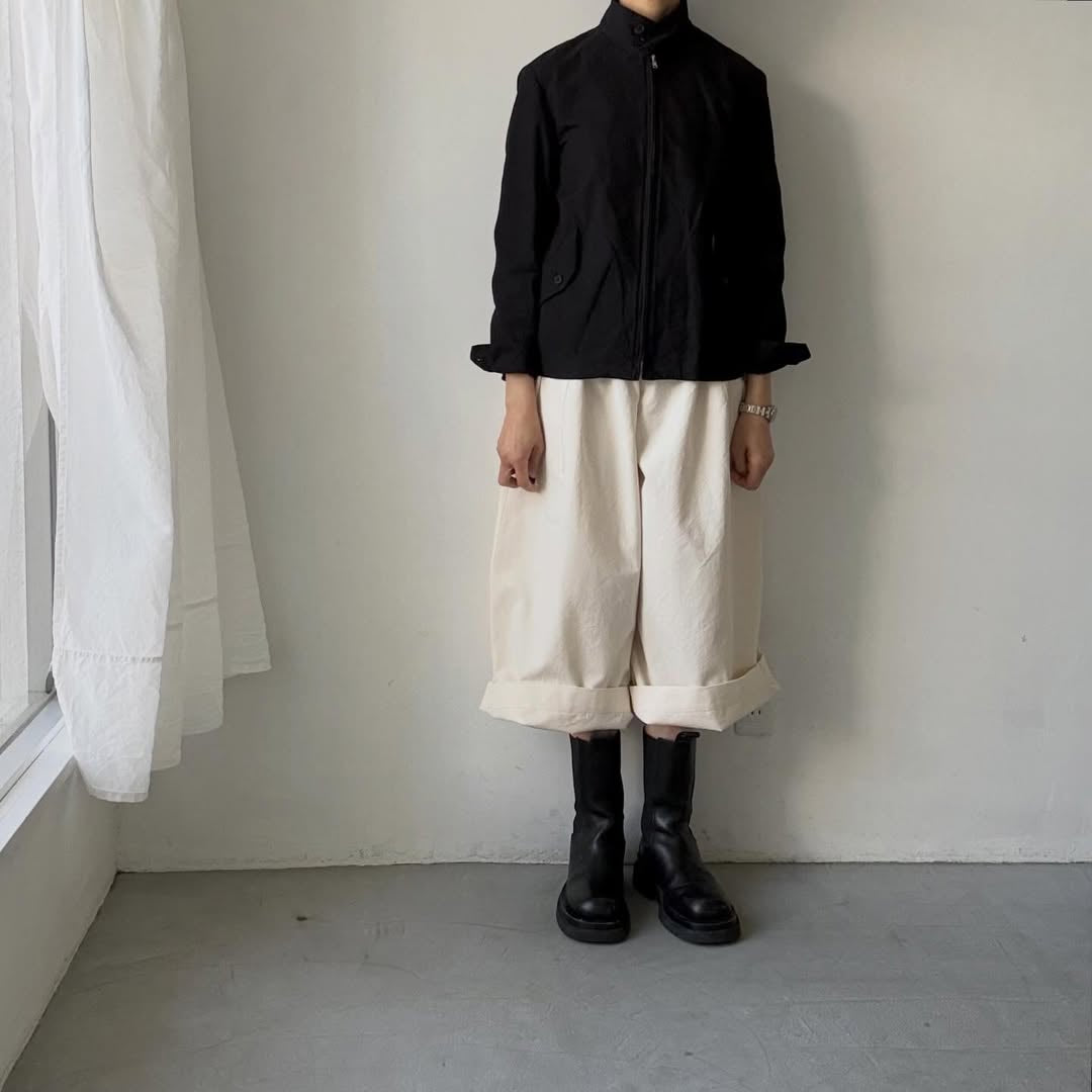 atelier d'antan Perriereコットンワイドパンツ
