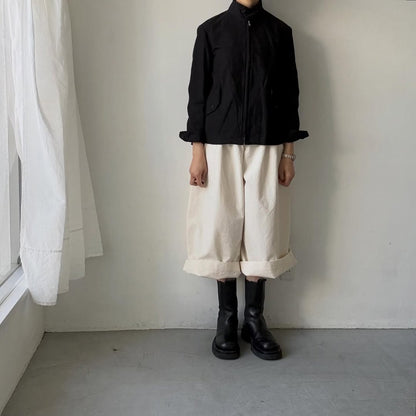 atelier d'antan Perriereコットンワイドパンツ