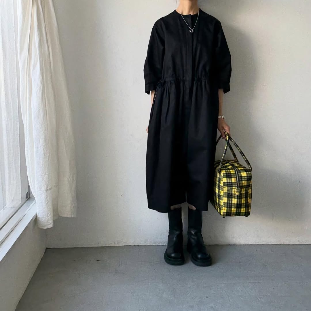 R&D.M.Co タータンチェックグロッサリーボストンバッグ　ルイス