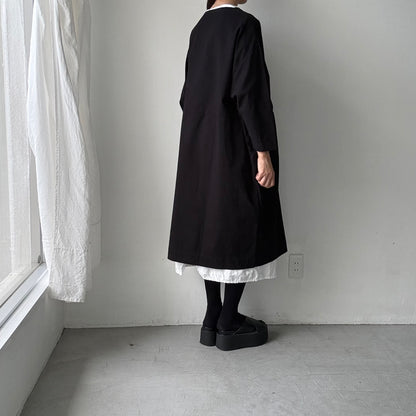 jujudhau デッドストックコットンイージードレス