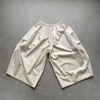 TENNE HANDCRAFTED MODERN ビッグポケットキュロット　ベージュ