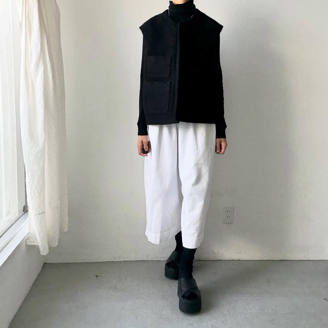 TENNE HANDCRAFTED MODERN アンゴラツイードベスト