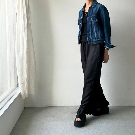 ayanoguchiaya　キュプラフリルパンツ