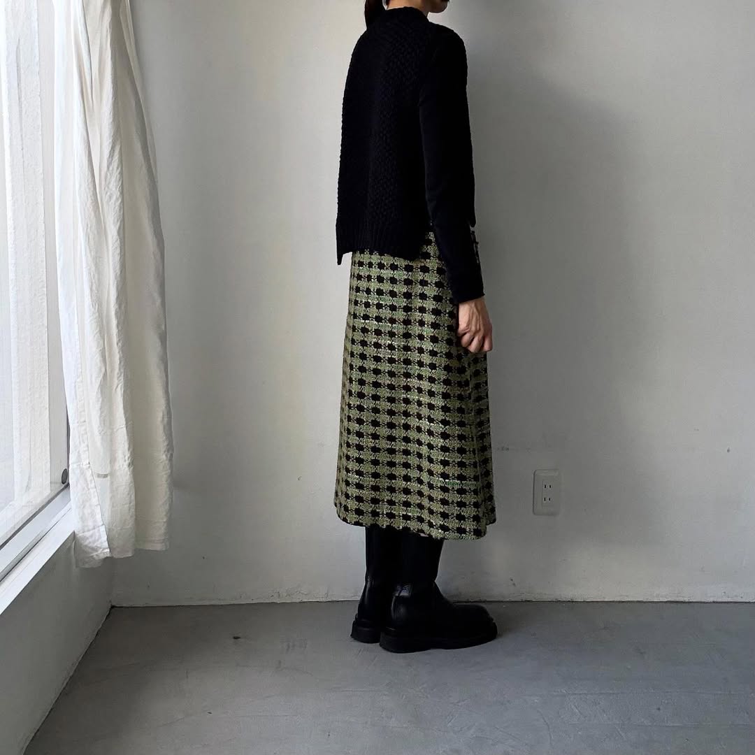 kijinokanosei  hisui  Aラインスカート